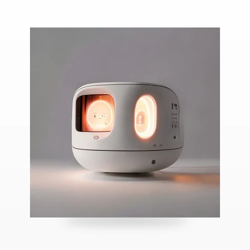 BOIFUN Babyphone Caméra avec Détection Pleurs & Veilleuse Bidirectionnelle